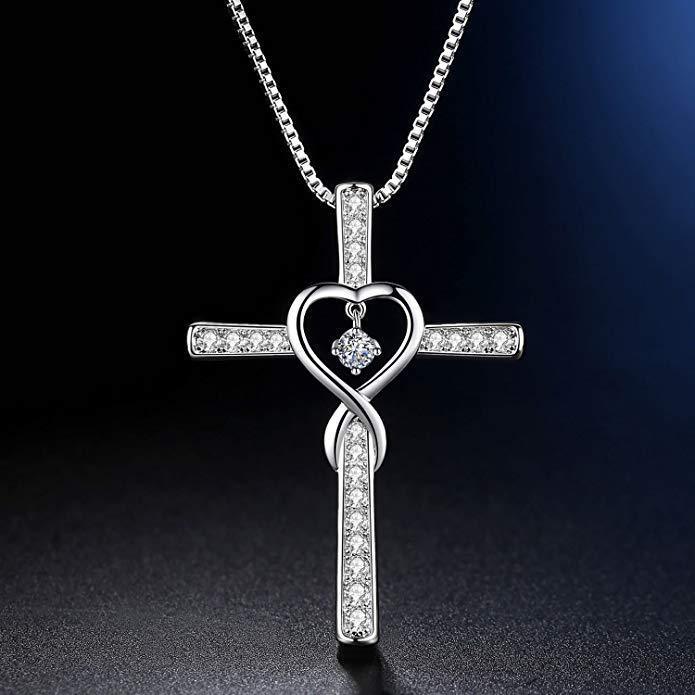 Stunning Infinity Love Cross Necklace - Glamour Nest