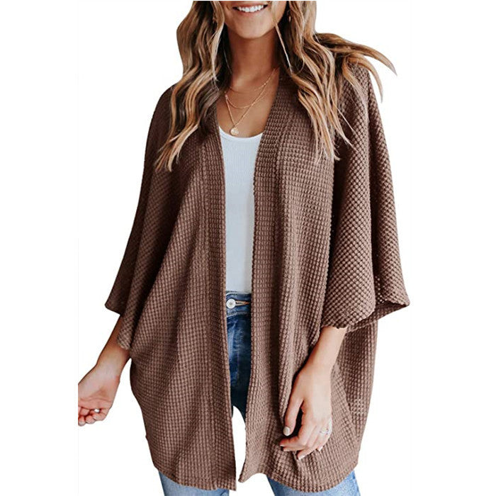 Charming Bat Sleeve Cardigan - Glamour Nest