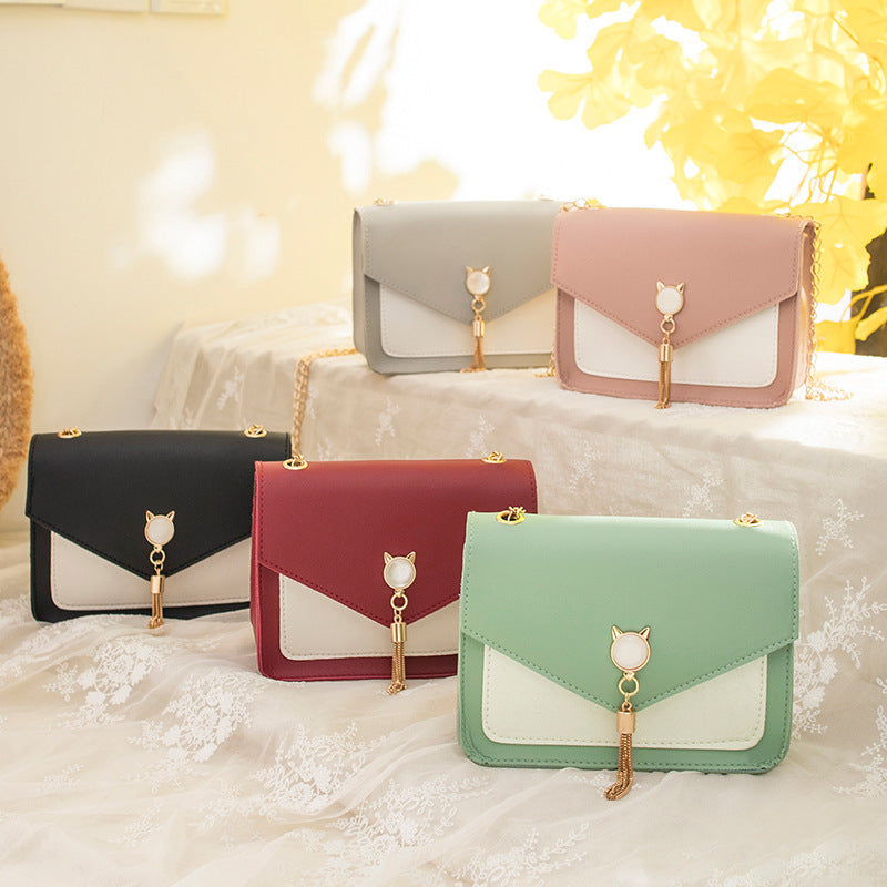 Adorable Cat Tassel Messenger Bag - Glamour Nest