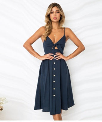 Sultry Sleeveless Party Dress - Glamour Nest