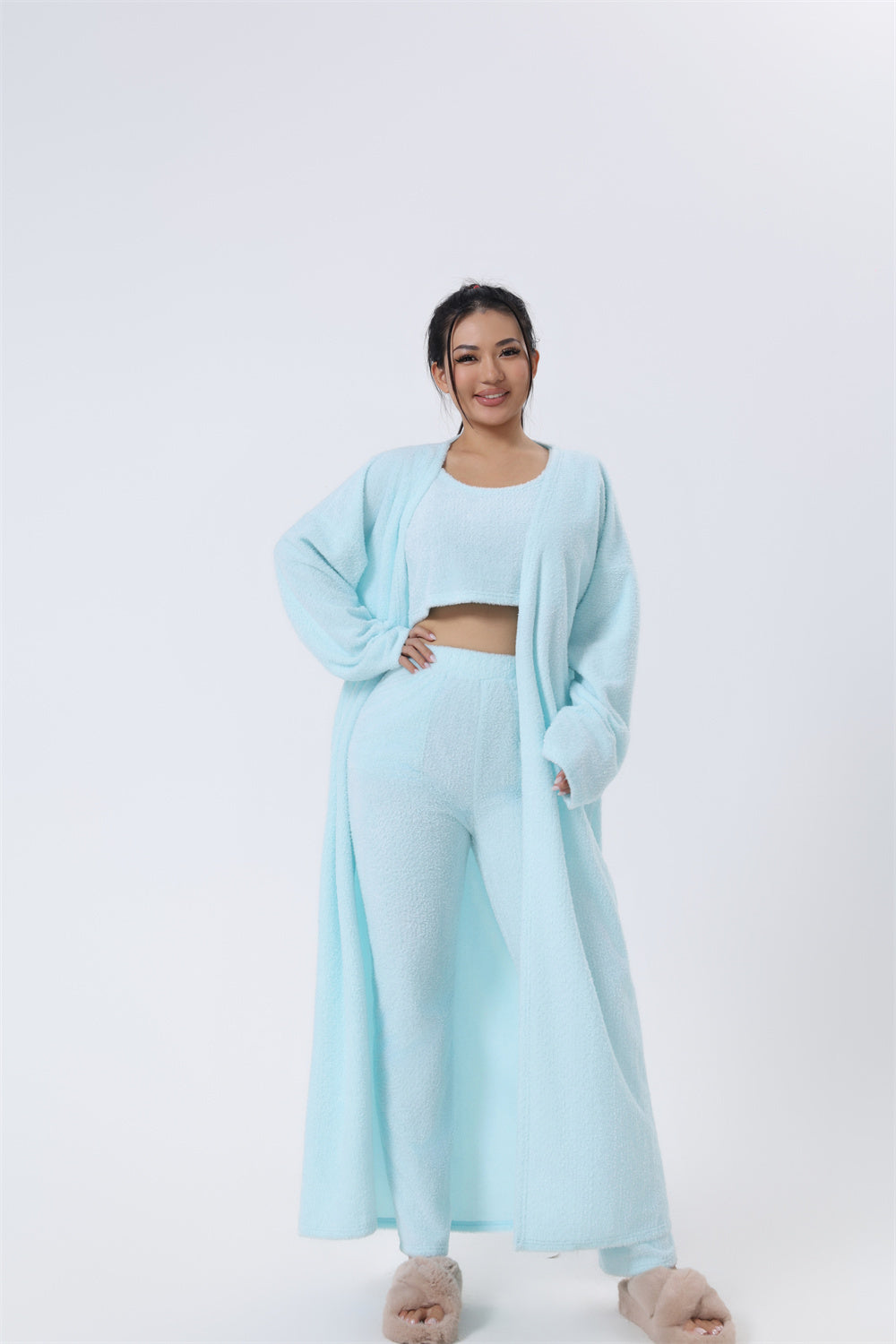 Ultimate Cozy Winter Pajama Set 3pcs - Glamour Nest