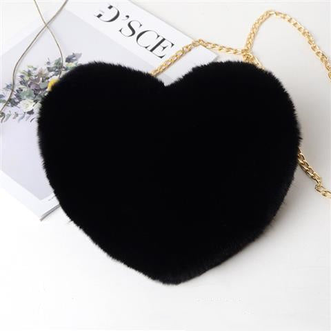 Romantic Plush Chain Shoulder Bag - Glamour Nest