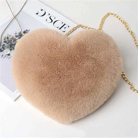 Romantic Plush Chain Shoulder Bag - Glamour Nest