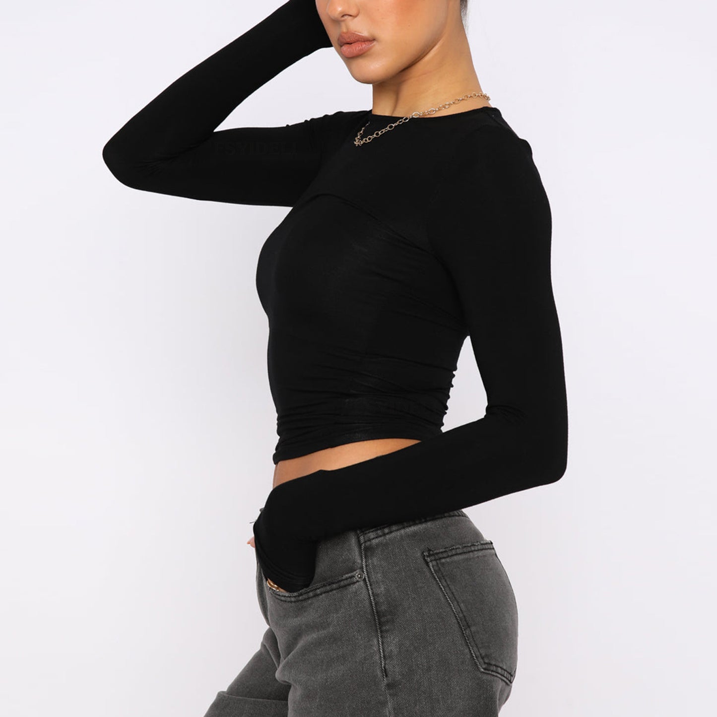 Stylish Slim Pullover Top - Glamour Nest