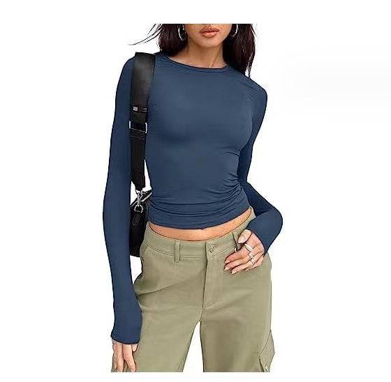 Stylish Slim Pullover Top - Glamour Nest