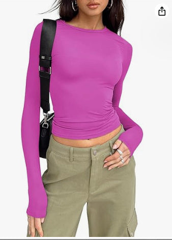 Stylish Slim Pullover Top - Glamour Nest