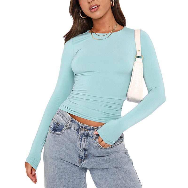 Stylish Slim Pullover Top - Glamour Nest