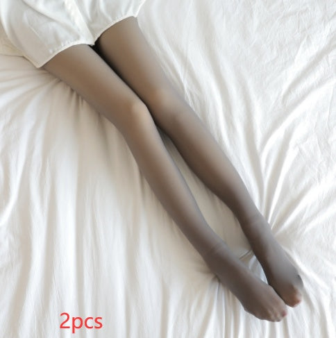 Warm & Stylish Fleece-Lined Tights - Glamour Nest