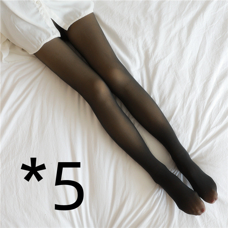 Warm & Stylish Fleece-Lined Tights - Glamour Nest