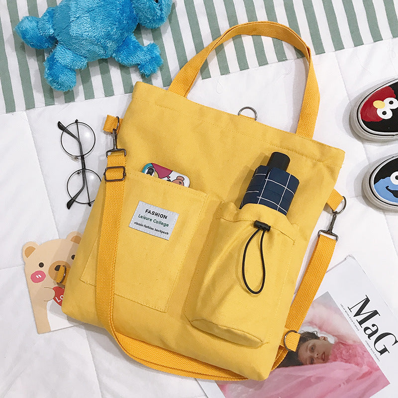 Trendy Harajuku Canvas Handbag for students - Glamour Nest