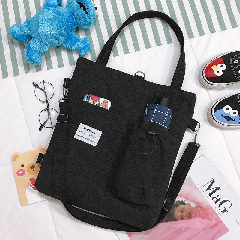 Trendy Harajuku Canvas Handbag for students - Glamour Nest