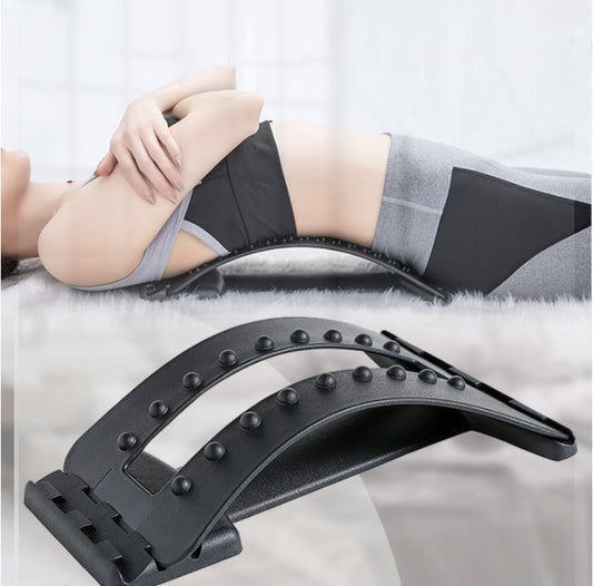 Lumbar Orthosis for Back Pain Relief - Lumbar Disc Protrusion Support with Lumbar massage and Acupuncture Features