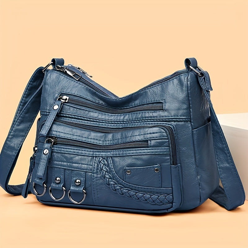 Women's Fashion Casual Soft Leather Bag