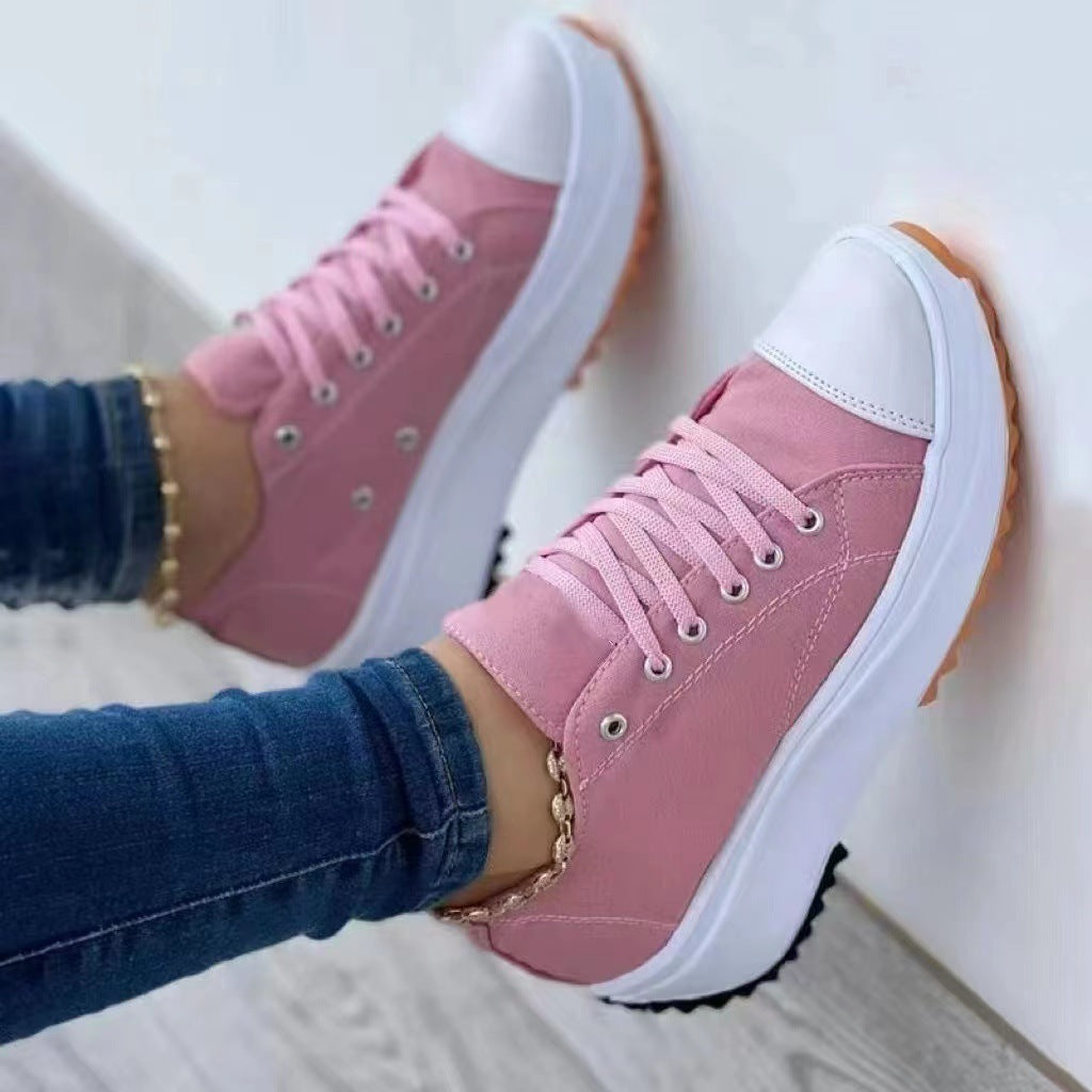 Women's Canvas High Top Casual Shoes